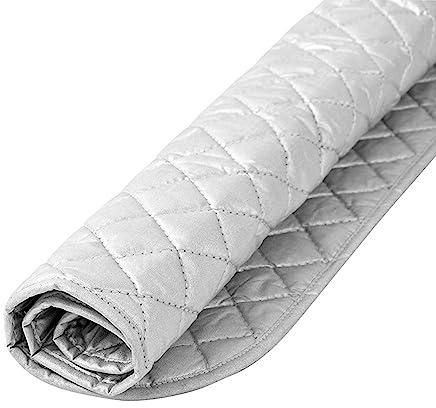 JoboJi Copriasse da Stiro, Tavola da Stiro Telo per Stirare sul Tavolo, 80x140cm 60x120cm 70x100cm Panno Retinato per Capi Delicati, Termoriflettente(80x140cm/31.5x55in)