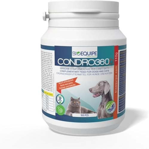 Condro 360 – Gelenktabletten für Hunde | Joint Tablets for Dogs | Gelenkpflege & Mobilitäts-Support | Deutsche Qualität | 120 Stück, hohe Akzeptanz
