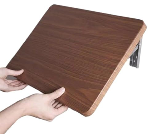 Xalteafe Schwimmender Schreibtisch Esstisch,Wand Montierter Klapptisch,Wandklapptisch Holz,Platz Sparen, Esstisch,Schreibtisch,Schminktisch,Regal,Balko