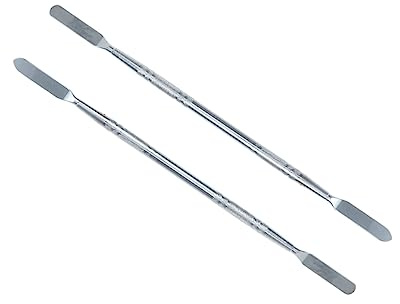 QUMIIRITY 2 pièces Outils de Démontage Acier Inoxydable de Spatules Fines à Double Extrémité pour Réparation de Téléphones et Ordinateurs Portables Outils de Levier pour Électronique