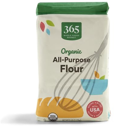 365 by Whole Foods Market, Organic All Purpose Flour, 80 Ounce