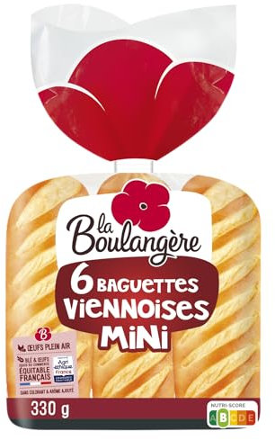 Mini Baguettes viennoises 330g - LA BOULANGÈRE