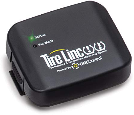 Lippert Components - 2020106863 Tire LINC Tire Pressure and Temperature Monitoring System for RVs (TPMS) with Tire Sensors and Repeater