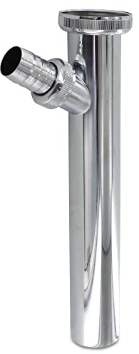DEKAROX Tuyau de réglage 1 1/4 x 200 mm x 32 mm avec raccord pour évier Siphon pour machine à laver et lave-vaisselle