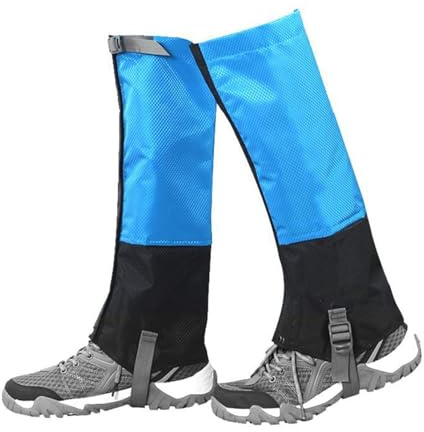 HEARSO Leg Gaiters, Children's and Adults' Anti-Snake Bites, Adjustable Snowshoe Gaiters Cycling Leg Protection, Suitable for Skiing, Hunting, and Hiking (Color : Style 3, Size : Medium), 346159