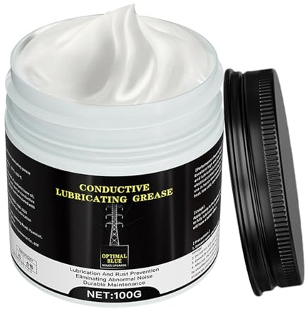 Elektrofett, Elektrokontaktfett | 100g Hochtemperatur-Leitpaste | Kupfercreme-Automobilfett für elektrische Verbindungen
