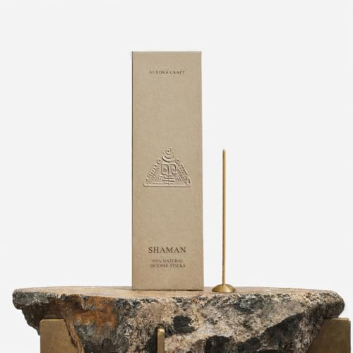 AURORA CRAFT - Shaman - 100% natürliche, Bio - Räucherstäbchen - Palo Santo, Copal