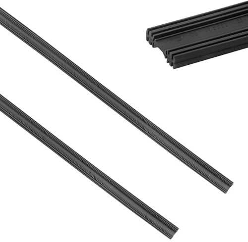 Scheibenwischer Gummi Ersatz Kompatibe SRLWMYI 4 Stück Wischergummi Universal 6X700MM Zuschneidbare Scheibenwischergummi Ersatz aus ausgezeichnetem Gummi hergestellt, für Knochenlose Scheibenwischer