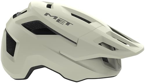 MET Shelter MIPS MTB Cycling Helmet, Off-White Matt, Size 52-56cm