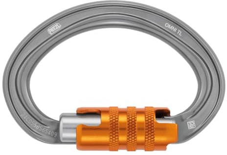 Petzl Omni Halbrunder Karabiner Triact Lock