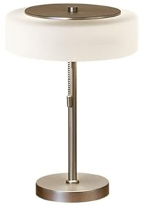 JUSKAQZYI Dome Modern Desk Table Lamp Simple Vintage Metal Glass Bedside Desk Lamp, Coffee Shop Farmhouse Villa Club Decor