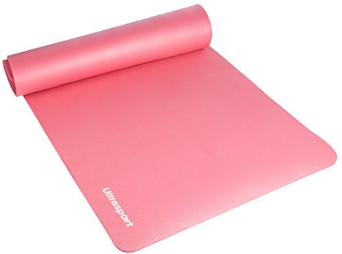 Ultrasport 331100000168 Gymnastikmatte, Rosa, 90 cm