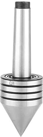 TICFOX Contre Pointe MT2, Outil de Tournage en Bois Outil de Tournage de Tour à Bois en Métal pour usinage CNC, Tours à bois