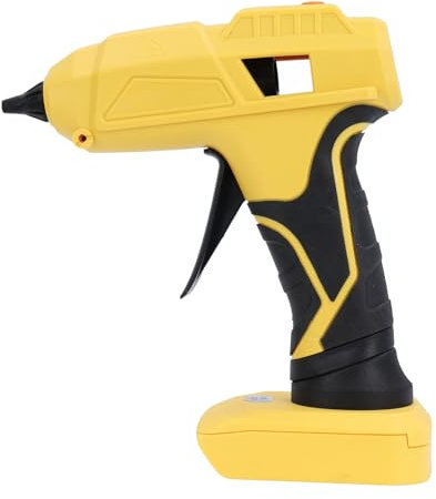 Pistola de Pegamento Caliente Inalámbrica con Batería de 20 V, Batería de Litio de 100 W de Potencia, Pistola de Pegamento Caliente, Boquilla Reemplazable, 5 Barras de