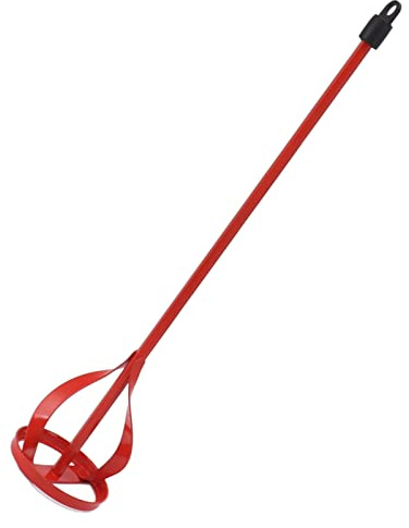 OVAQUIXI Paint Mixer Drill Attachment Steel with Hex Rod | Paddle Stirrer Bit, Spiral Design for Quick Mixing, for Paint, Mud, Grout, and Resin
