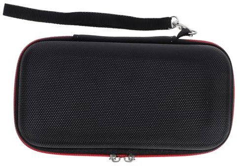 WRITWAA Blutzuckermessgeräte Tasche Klein Oxford Gewebe Gepolstert Reiseetui Medizinisches Zubehör Aufbewahrungstasche Kompakt Tragbar Für Unterwegs Und Reisen