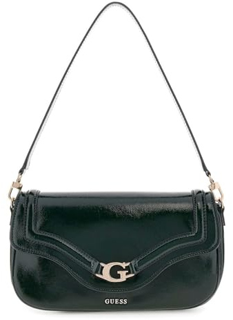 GUESS Schultertasche Dea Flap Shoulder Bag Forest dunkelgrün