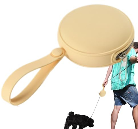de Entrenamiento para golosinas, de bocadillos de Silicona, 1 Bolsillo de recompensa para Clase de Cachorros, Kit de Cebo Lavable con Cremallera, Saco de croquetas para Galletas, cecina y