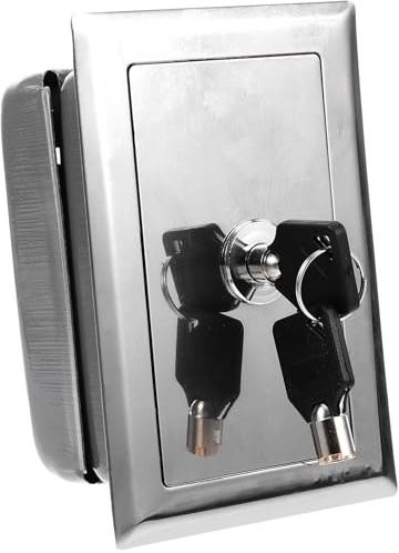 ifundom Manual Pushbutton Control Station Box for Roller Shutter Doors with Multi-Functional Features and Convenient Operation, Silver Plastic Enclosure Suitable for Garage Or Industrial