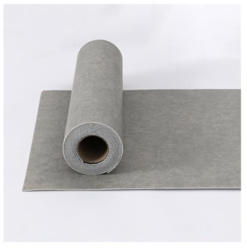 Panneaux muraux autocollants en PVC, papier peint adhésif texturé béton 3D, panneaux muraux en mousse de 3 mm, isolants et résistants à l'humidité, for chambre à coucher(Light Gray B)