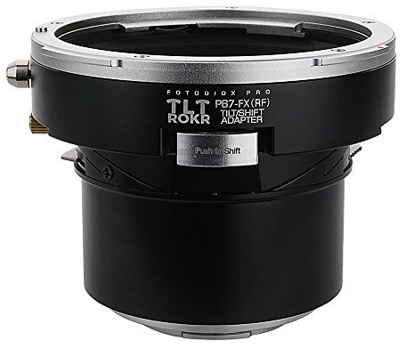 Fotodiox Pro TLT ROKR Tilt/Shift Lens Adapter Compatible with Pentax 6x7 Lenses on Fujifilm X-Mount Cameras