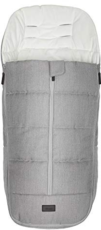 Diono Quantum Classic All Weather Footmuff To Protect Your Baby in Car Seats & Strollers, Light Grey Cube