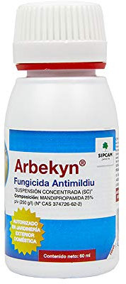 ARBEKYN Tratamiento de Contacto Antimildiu para Plantas 60 ml