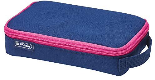 herlitz 50033355 Faulenzer 2 Go, navy/pink, 1 Stück