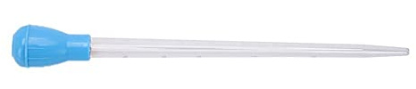 NA Aquarium Cleaner Pump 30/50ml 28/43CM Supply tube clean tool pipette fish tank siphon pump water changer aquarium pipette,Blue43CM Length 50ml
