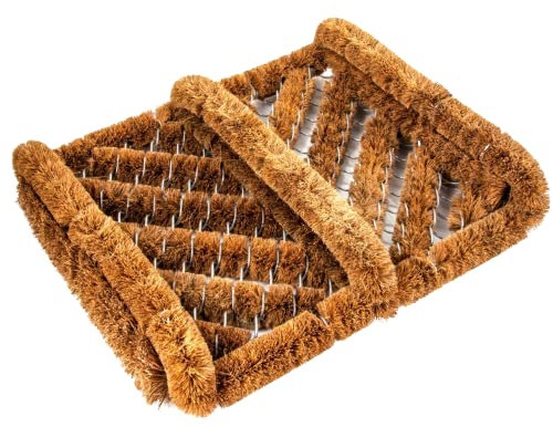 Vision4ever Boot Wiper Brush Cleaner Mat Mud Dirt Trainers Wellies Shoes Cleaner Door Foot Mat Large