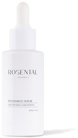 Rosental Organics Niacinamide+ Serum Pore-Refining Treatment - 5% Niacinamide und Azelainsäure zur Aufhellung von Pigmentflecken