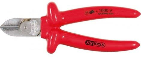 KS TOOLS Pince coupante de côté isolée, L.175 mm - Pinces et tenailles