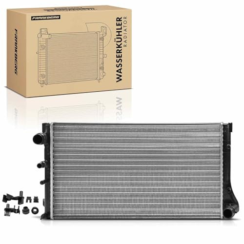 Frankberg Radiatore di Raffreddamento ad Acqua Replace# 51759806,46798743 | Compatibile con 169 1.2 169 1.1 169 1.2 4x4 Furgone/Compatto 169 1.2 BiPower Furgone/Compatto 169 1.1