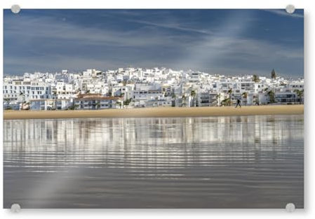 artboxONE Acrylglasbild 60x40 cm Reise/Strand und Meer Conil de la Frontera, Andalusien - Bild Strand