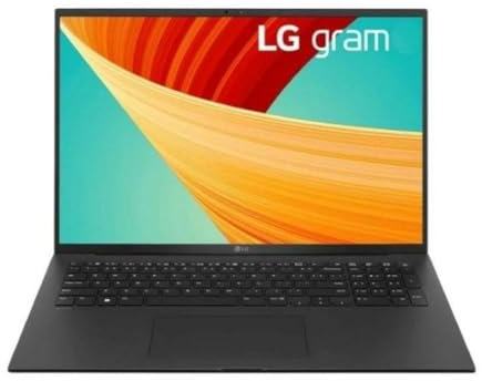 LG gram 17ZD90S-G.AX75B - Portátil Ultraligero 17, 2560x1600, Panel IPS Antirreflejo, Intel Core Ultra 7, 16GB RAM, 512GB SSD, 1,350 g, batería hasta 21.4h, FreeOS, Negro Obsidiana