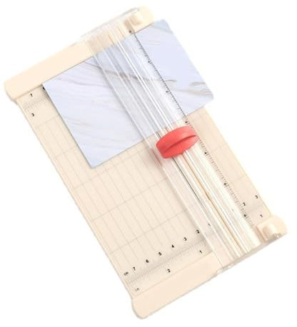 Aladeno Papierschneider, tragbarer Papierschneider, Bastelpapierschneider, tragbarer Papierschneider, vielseitig einsetzbar, effizient, klare Skala, hochpräzise