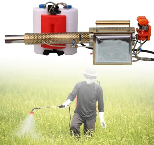 LZDOYY Máquina nebulizadora ULV, pulverizador atomizador eléctrico, nebulizadores portátiles para el hogar en Interiores, 3,3 galones,304