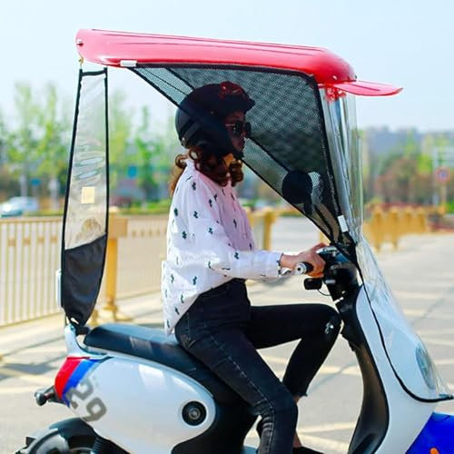 Wasserdichtes Sonnendach für Elektrofahrrad, Mobilitätsroller-Regenschutz, Sonnenschutz für Roller, trocken und sicher, universell passend für Akku-Auto & Motorrad