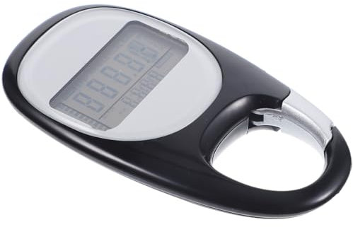 SUPVOX Podomètre Pratique Multifonction 3D Portable Léger Compteur De Pas Compteur De Calories Écran Large pour Marche Extérieure Fitness Voyage Sport