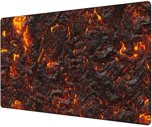 JIALONG Gaming Mouse Mat, XXL Mouse Mat, Durable Table Mat, Desk Mat with Stitched Edges, Non-Slip Desk Mat for Gamers, Office and Home - Large 900 x 400 mm