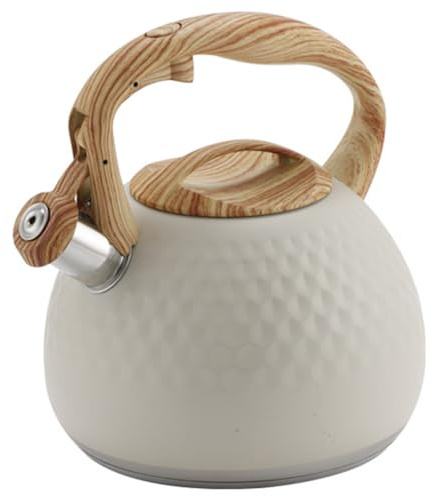 Dsdhuf Kettle Whistling Kettle 3L Kettle Lid with Handle Induction Cooker Gas Stove Kettle A