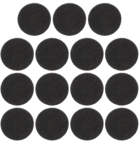 ARTSEWPLY Makeup Brush Cleaning Sponges and Brush Cleaning Boxes 15pcs Activated Carbon Set for Professional Makeup Tools