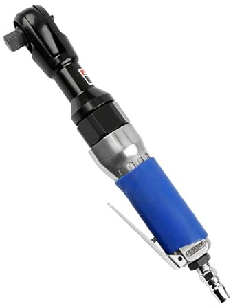 Genérico Llave De Trinquete Neumático: Herramienta Impacto Del Aire, Ángulo Recto 90 Par Con Mango Agarre Comodidad, Controlador Zócalo Para Garaje, Reparación Automotriz, Taller, Proyecto Hogar