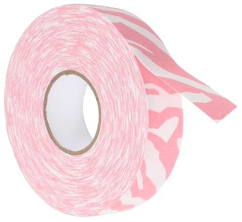 ibasenice Stoff Hockeytape rutschfest Rosa Klebeband mit Hoher Klebkraft Strapazierfähiges Hockeyschläger Tape für Eishockeyspieler Schutz und Kontrolle Beim Mannschaftssport