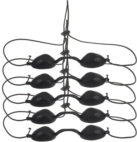 ERINGOGO 5 piezas Protector Ocular Láser con Parche para Protección Uv LED Infrarrojos Cobertura Segura y Cómoda para Tratamientos de Belleza y Fototerapia