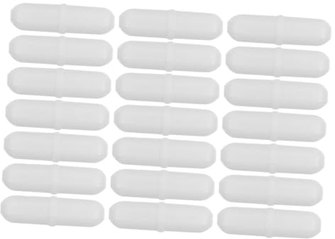 TOBBOMEY Barra Di Agitazione Magnetica Per Laboratorio 3x6mm Ptfe Miscelatore Piccolo Resistente Ad Alte Temperature Per Agitatore Liquido Su Piastra Elettrica Set Da 25 Pezzi