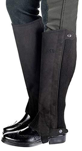 HKM 9857 Reitletten Reitchaps Beinchaps Minichaps Chaps Kinder 4-12 Unisex XS-XL