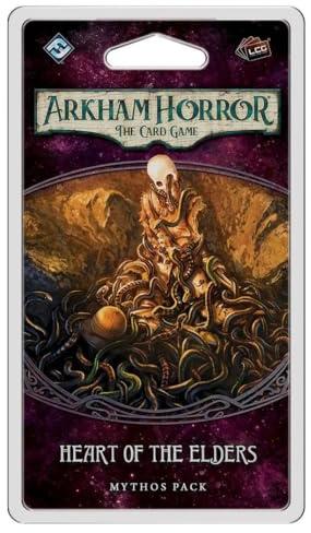Fantasy Flight Games | Arkham Horror The Card Game: Mythos Pack - 3.3. Heart of the Elders | Card Game | Ages 14+ | 1 to 4 Players | 60 to 120 Minutes Playing Time