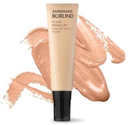 ANNEMARIE BÖRLIND Flüssiges Make-up Beige 30 ml Mit Mittlerer Deckkraft | Feuchtigkeitsspendendes Makeup, Mattierender Effekt, Leichte Textur, Verfeinertes Hautbild, Reguliert den Ölhaushalt