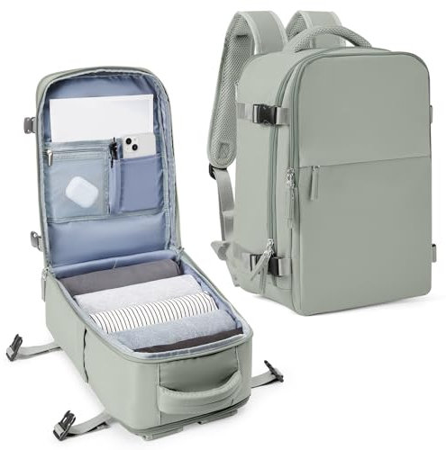 SZLX Rucksack Ryanair Handgepäck Wizzair Rucksack 40x20x25 für Ryanair Reiserucksack Flugzeug Easyjet Handgepäck Laptop Rucksack 14 Zoll Untersitz Kofferrucksack